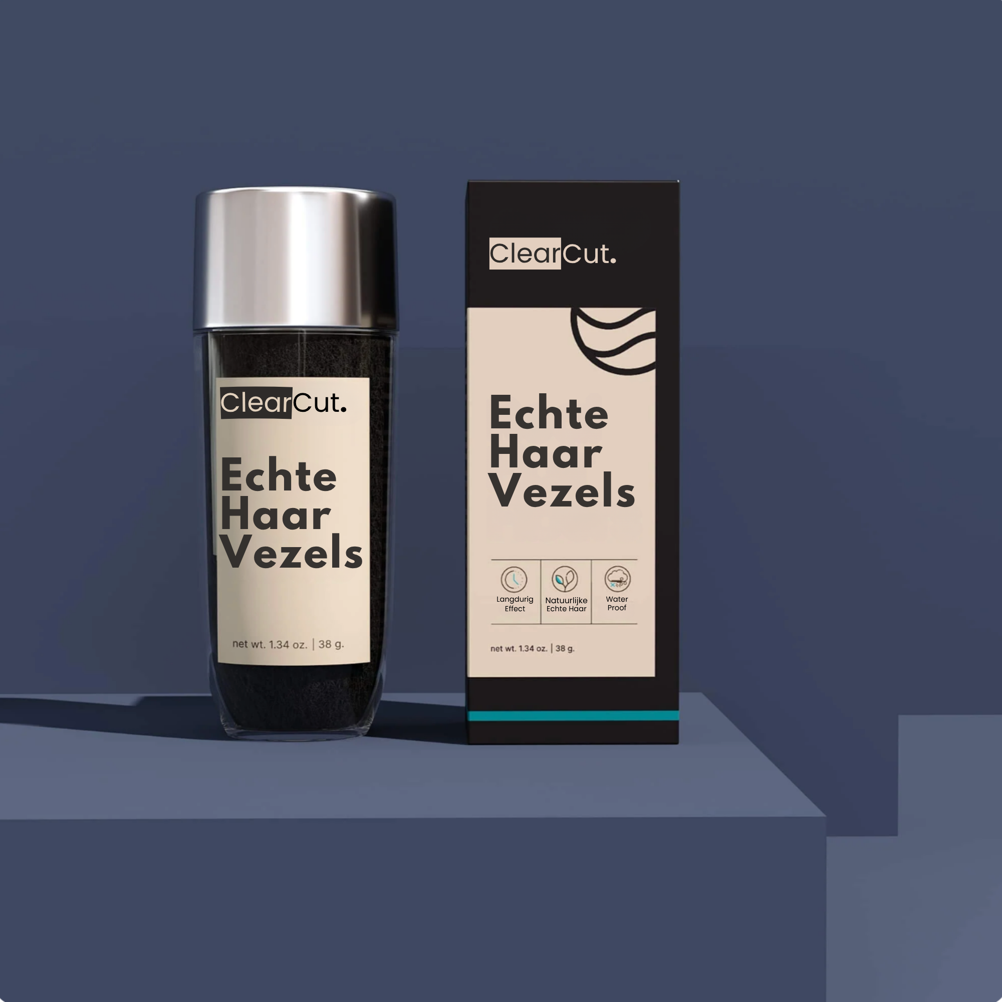 ClearCut Echte Haar Vezels 38g