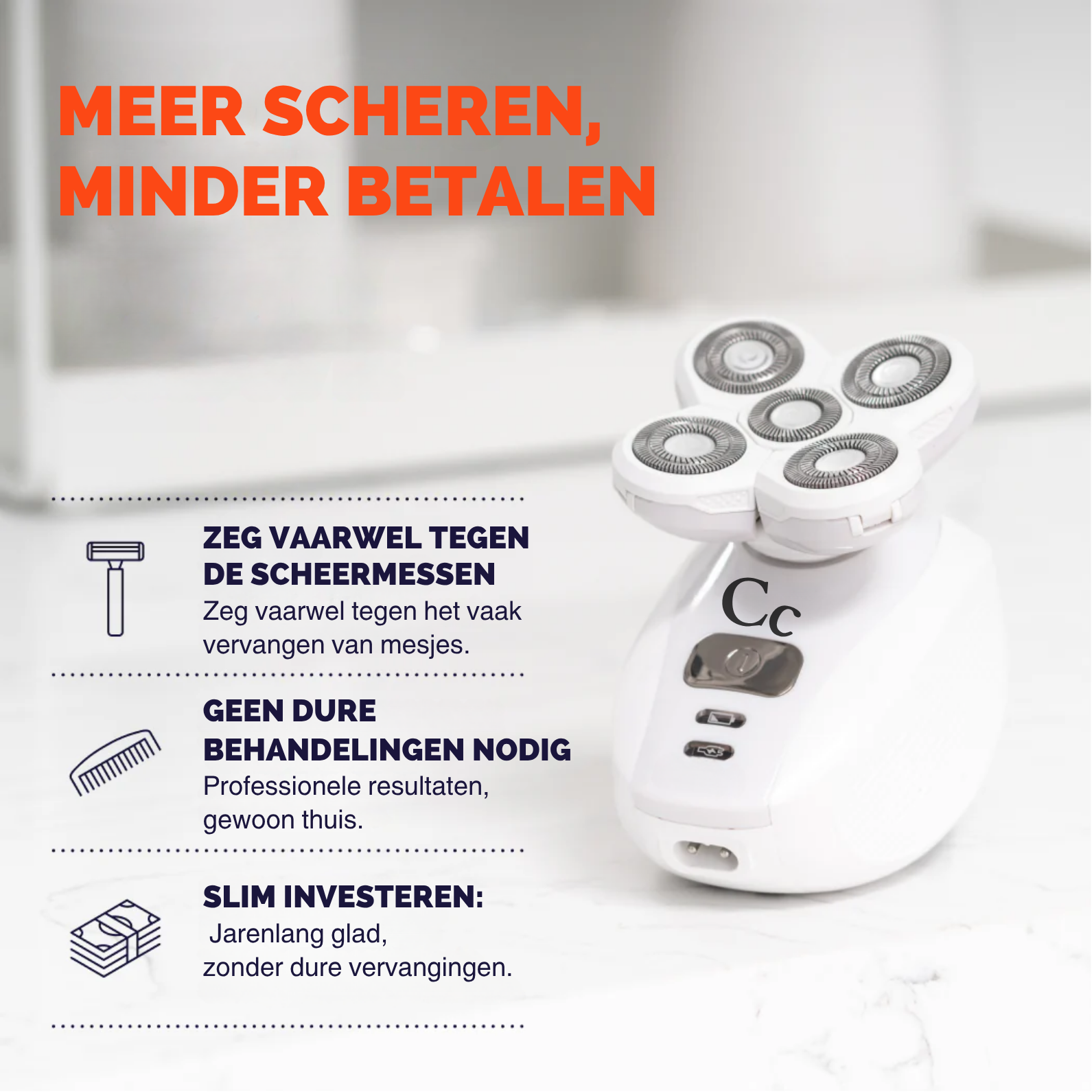 ClearCut® Moeiteloos Scheren: Zachte Huid In Enkele Minuten!